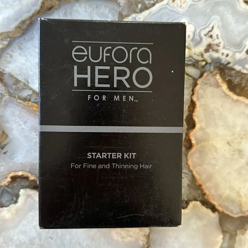 EUFORA HERO for men | STARTER KIT | fine & thinning hair treatment | NEW IN BOX